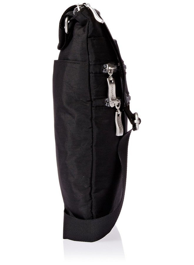 Womens Comrade 3Zip Crossbody Cross Body Handbag Black With Sand Lining One Size Us