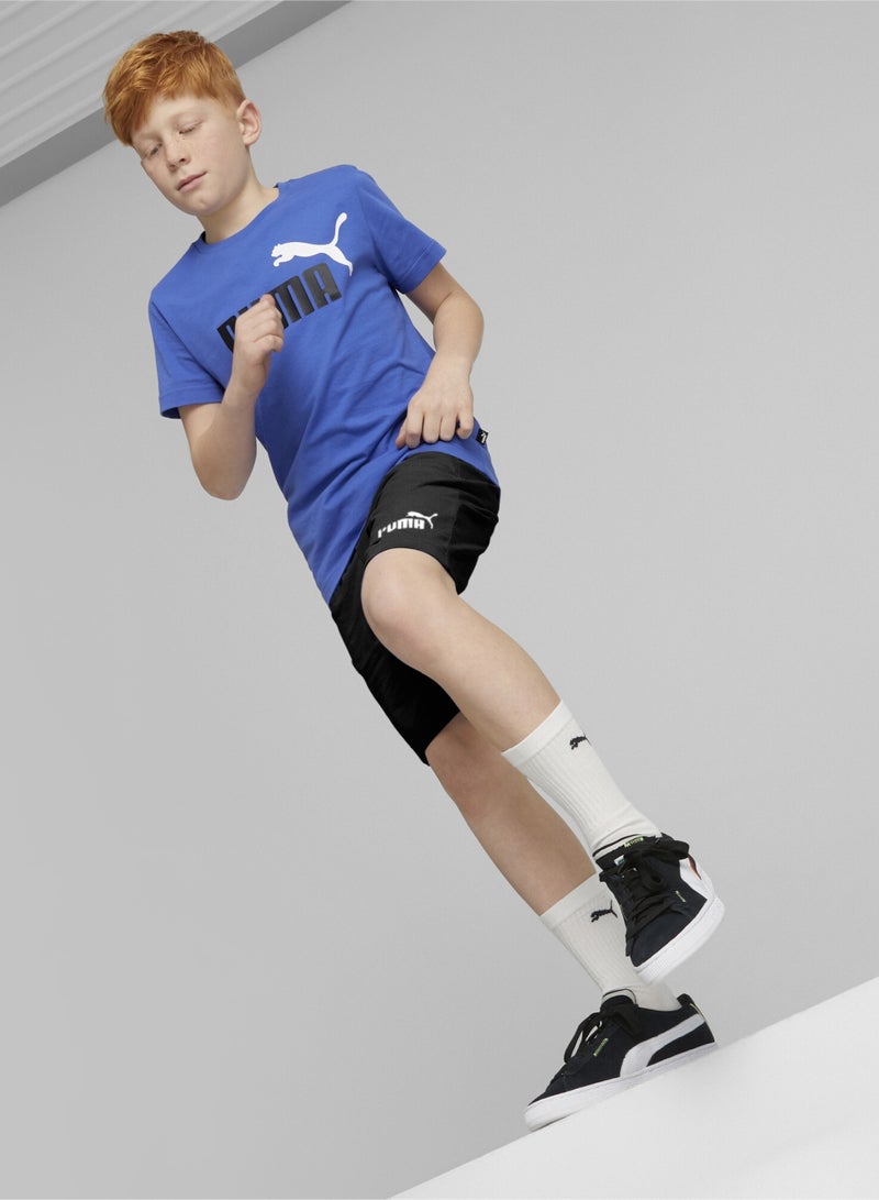 Logo Printed Boys T-shirt and Shorts Set