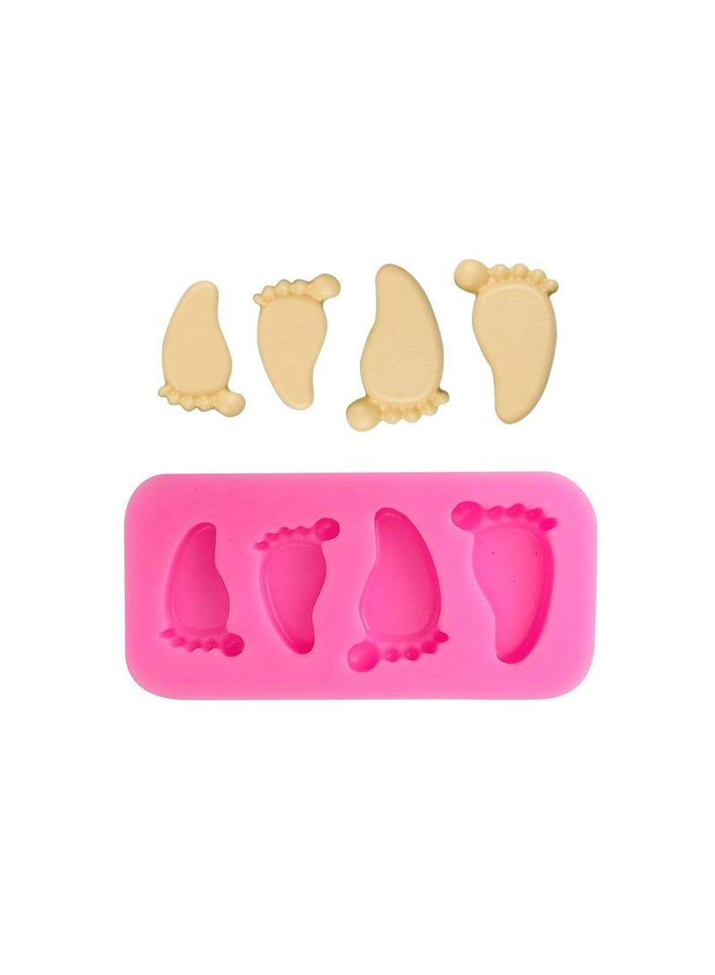 Cute Baby Silicone Fondant Cake Mold, Birthday Party Kitchen Baking Styling Tools