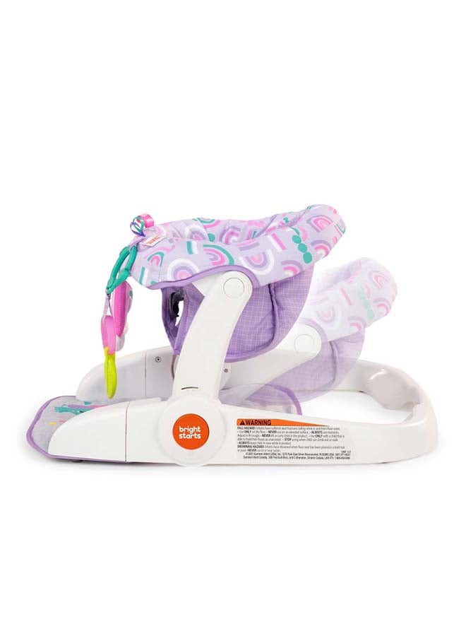 Purple Paradise Learn-To-Sit 2-Position Floor Seat