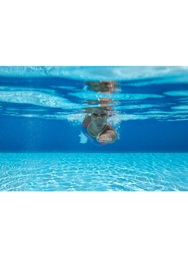 Cobra Ultra Swipe Racing Swim Goggles For Men And Women, Non-Mirror Lens, Anti-Fog, Uv Protection, Blue/White/Black