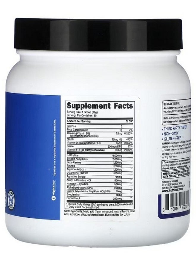 Performance Pre Sf Stimulant Free Pre Workout Complex Blue Raspberry 1.2 Lb 534 G