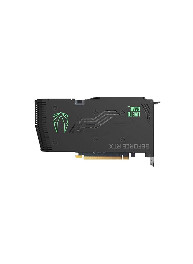 GAMING GEFORCE RTX 3050 ECO Edition Graphics Card, 8GB GDDR6 128-bit Memory, 14 Gbps Memory Clock, 1777 MHz Boost Clock, 2560 CUDA, PCI E 4.0 8x, 3x DP 1.4a / 1x HDMI | ZT-A30500K-10M Black