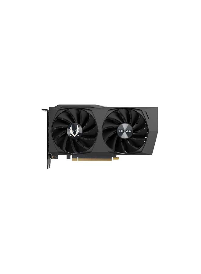 GAMING GEFORCE RTX 3050 ECO Edition Graphics Card, 8GB GDDR6 128-bit Memory, 14 Gbps Memory Clock, 1777 MHz Boost Clock, 2560 CUDA, PCI E 4.0 8x, 3x DP 1.4a / 1x HDMI | ZT-A30500K-10M Black