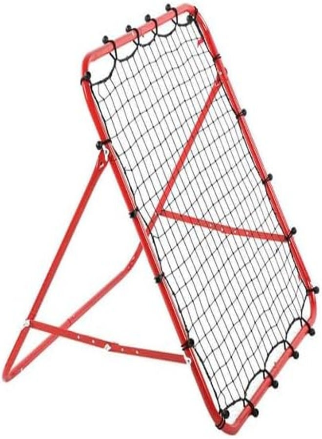 Football Bouncer Football Kickback Rebounder Adjustable Angles Training Equipment, Removable Football Goal