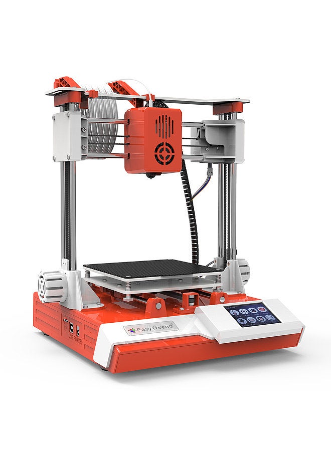 K6 3D Printer FDM Desktop Printing Machine 100x100x100mm/4x4x4inches Print Size Removable Plat