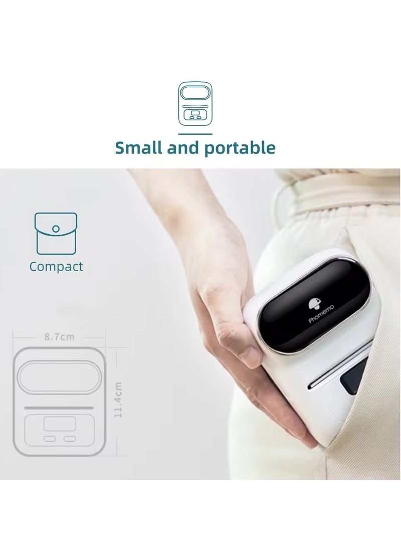 Phomemo M110 Label Maker Thermal Printer White