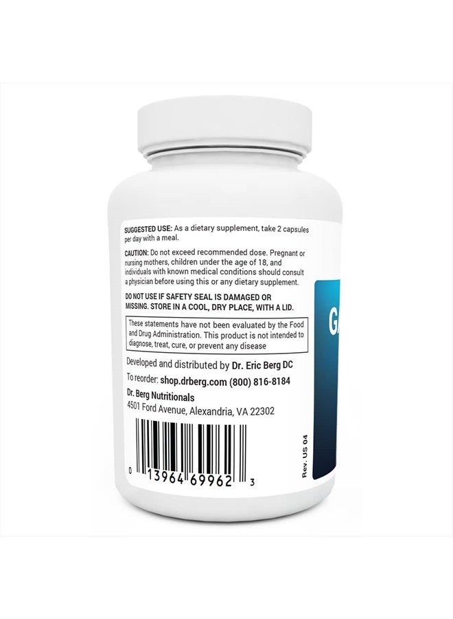Dr. Berg Gallbladder Formula Extra Strength - Made w/Purified Bile Salts & Ox Bile Digestive Enzymes - Includes Carefully Selected Digestive Herbs - Full 45 Day Supply - 90 Capsules