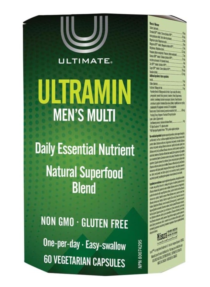 Ultramin-Men'S Multi Vitamins Support Biological Functions | Multivitamin For Men