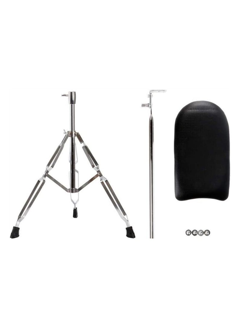 Tattoo Shelf Bracket Rest Stand Silver/Black