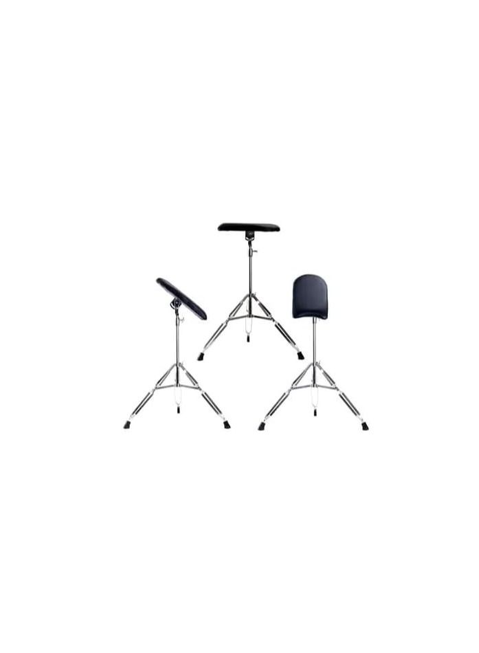 Tattoo Armrest Stand 60-120CM Height Adjustable Stable Tripod Studio Stand with PU Leather Pad Tattoo Arm Rest Bracket