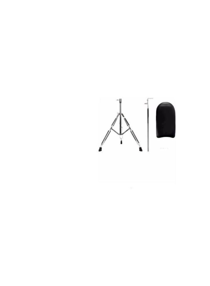 Tattoo Armrest Stand 60-120CM Height Adjustable Stable Tripod Studio Stand with PU Leather Pad Tattoo Arm Rest Bracket