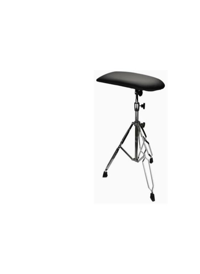 Tattoo Armrest Stand 60-120CM Height Adjustable Stable Tripod Studio Stand with PU Leather Pad Tattoo Arm Rest Bracket