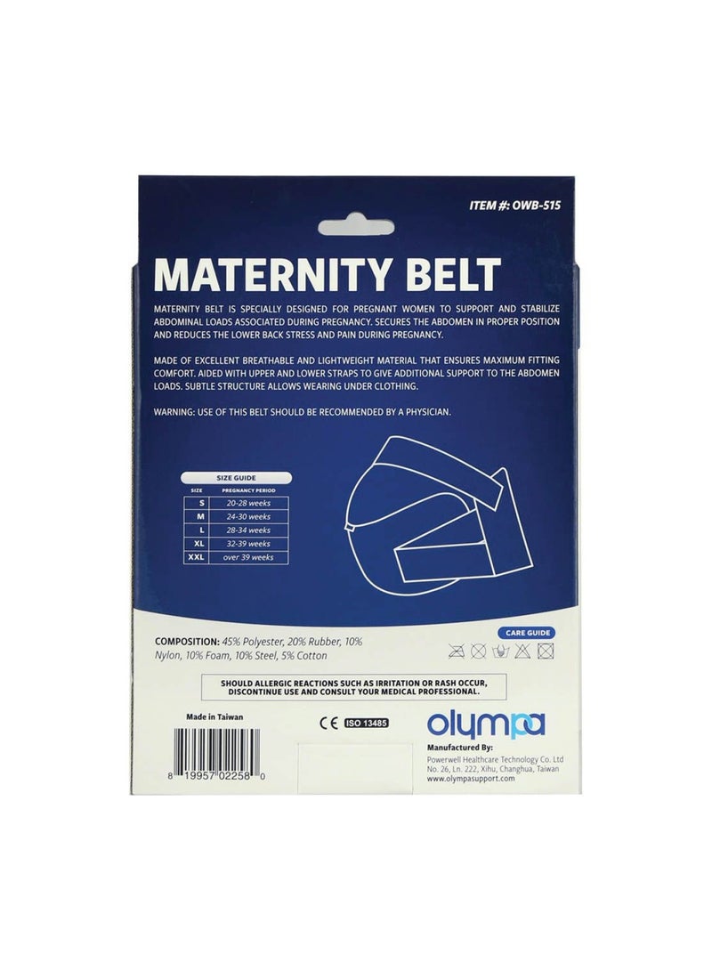 Maternity Belt Pink Extra Extra Large Owb-515