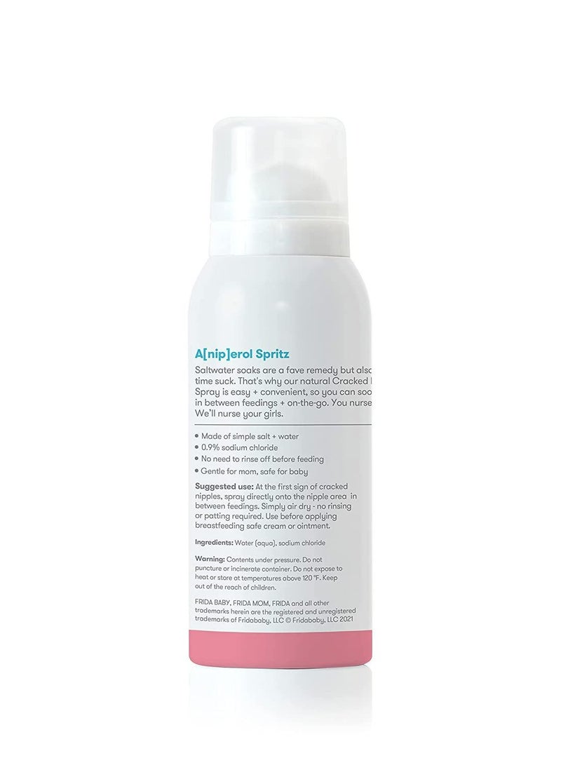 Cracked Nipple Soothing Saline Spray  2 Fl oz