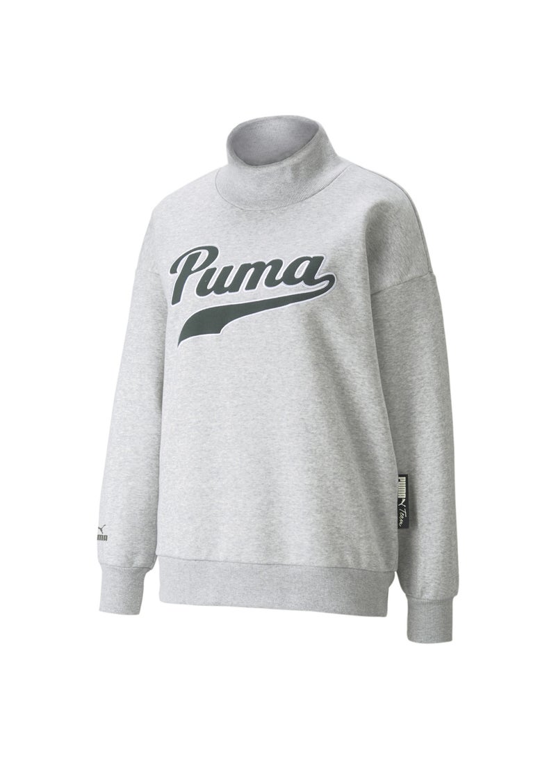 Team Womens Turtleneck Sweatshirt