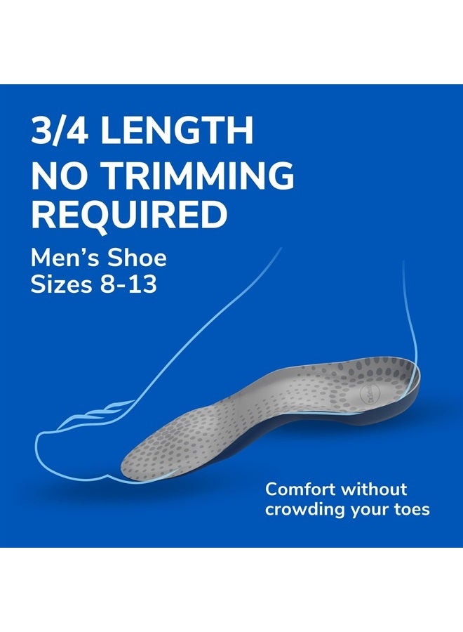 Comfort Tri-Comfort Insoles for Men, 1 Pair, Size 8-12