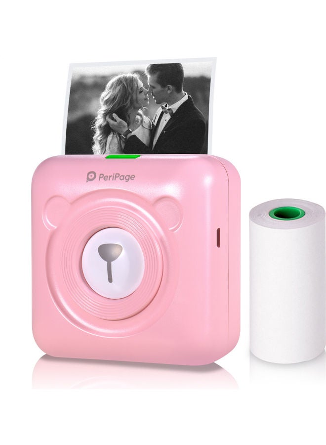 A6 Mini Pocket Printer Pink