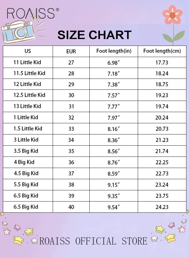 Kids Unisex Double Wheel Roller Skates Shoes LED Light Multimode Adjustable Rechargeable Velcro Sneakers for Children Boys and Girls Outdoors Luminous Shoes with Detachable Roll Wheels
