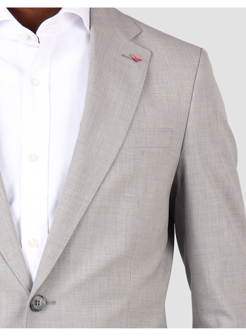 DS Damat Light Grey Classic Suit -41% Wool