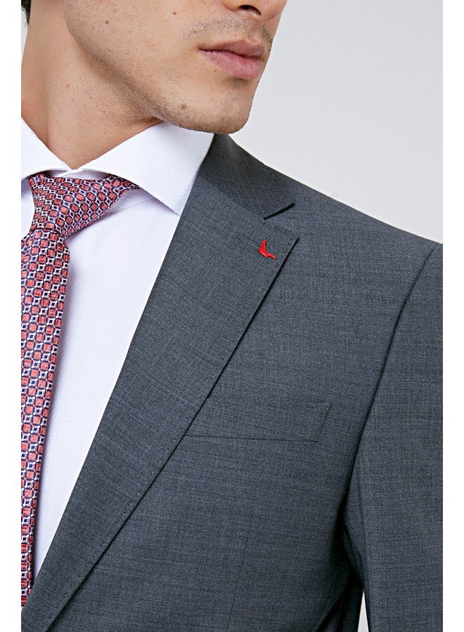 Grey Classic Suit 41% Wool