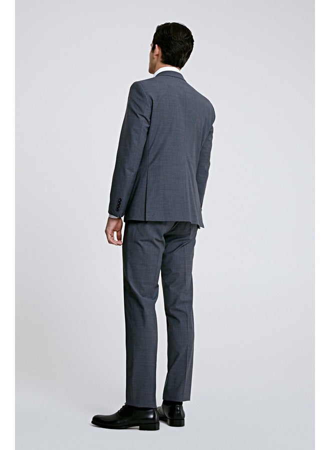 Grey Classic Suit 41% Wool