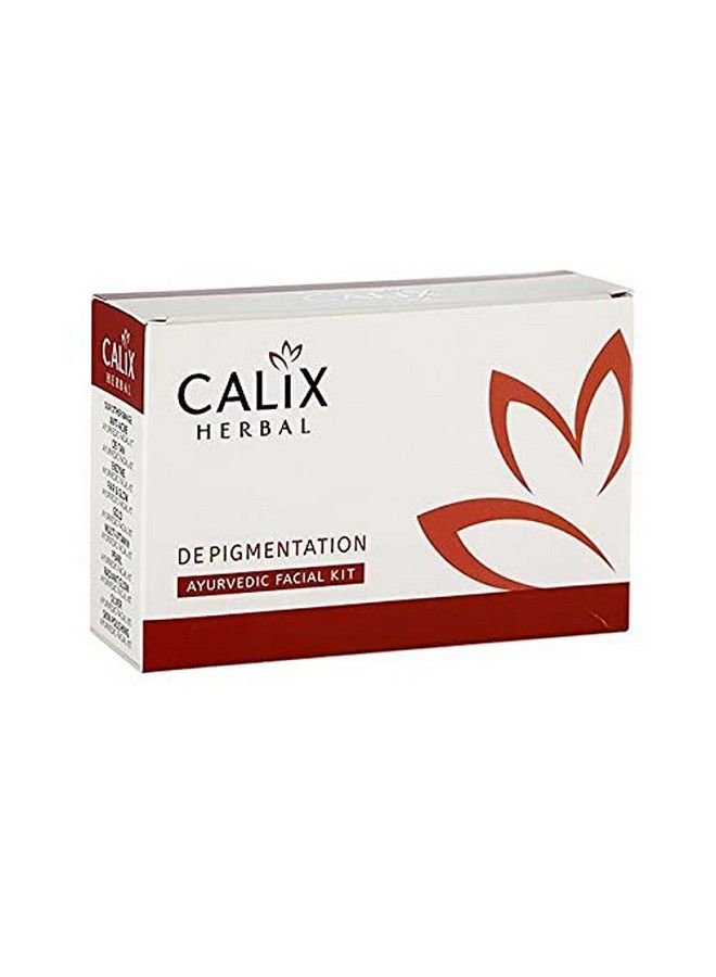 Organic Depigmentation Ayurvedic Facial Kit For Reduce Pigmentation Blemishes/Tanning/Antimarks & Spots Removal Instant Glowing Face For Men & Women All Skin Type Set Of 5 (50 Gm)