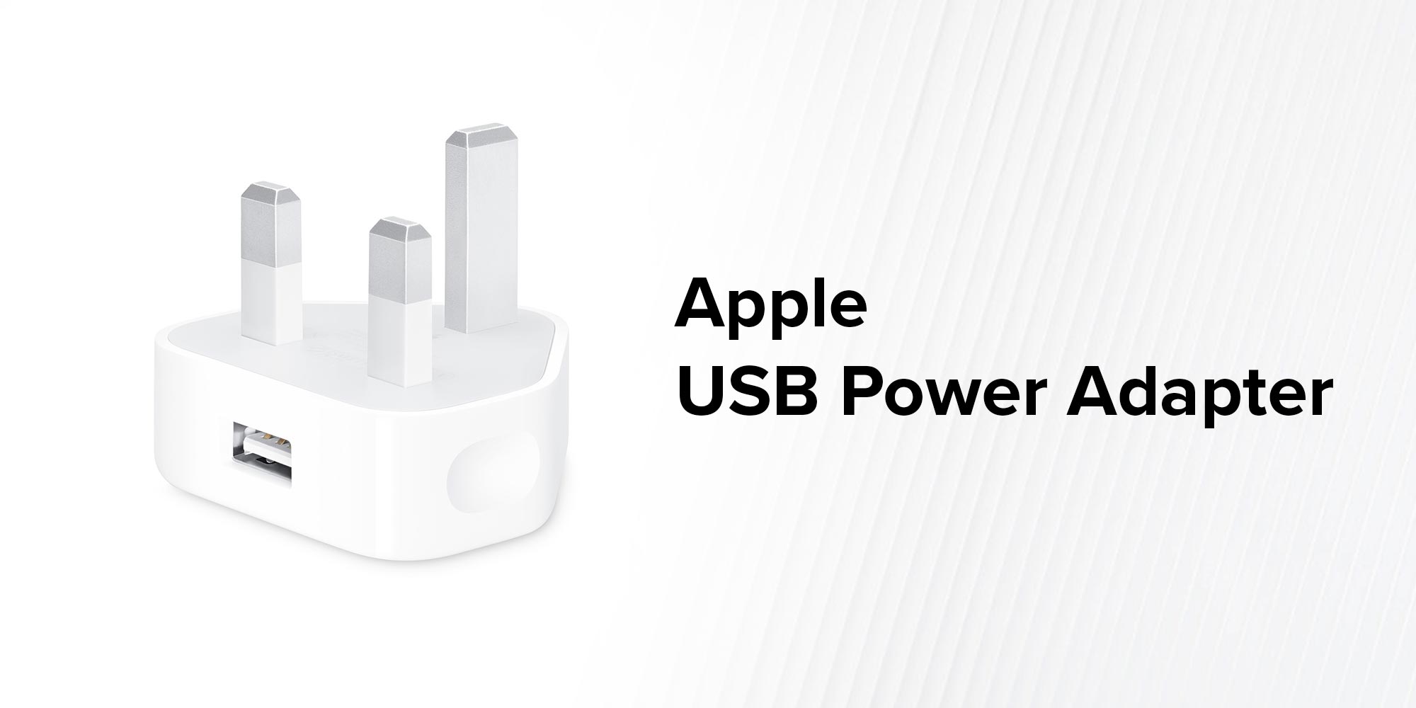 USB Power Adapter 5W White