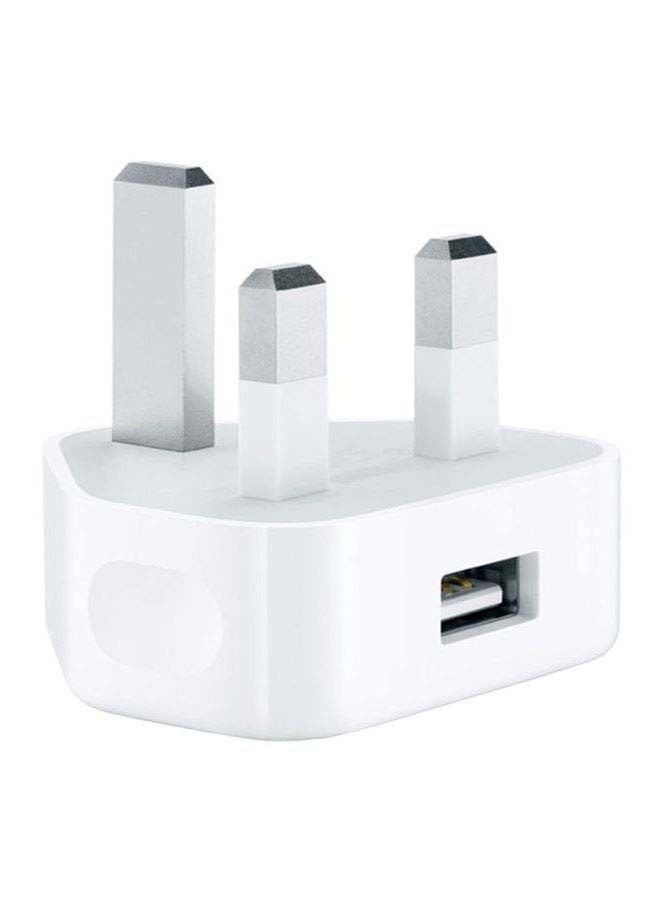 USB Power Adapter 5W White