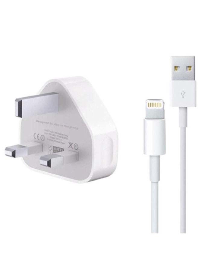 USB Power Adapter 5W White