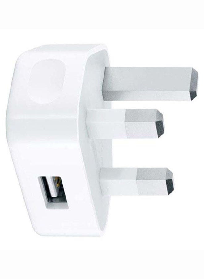 USB Power Adapter 5W White