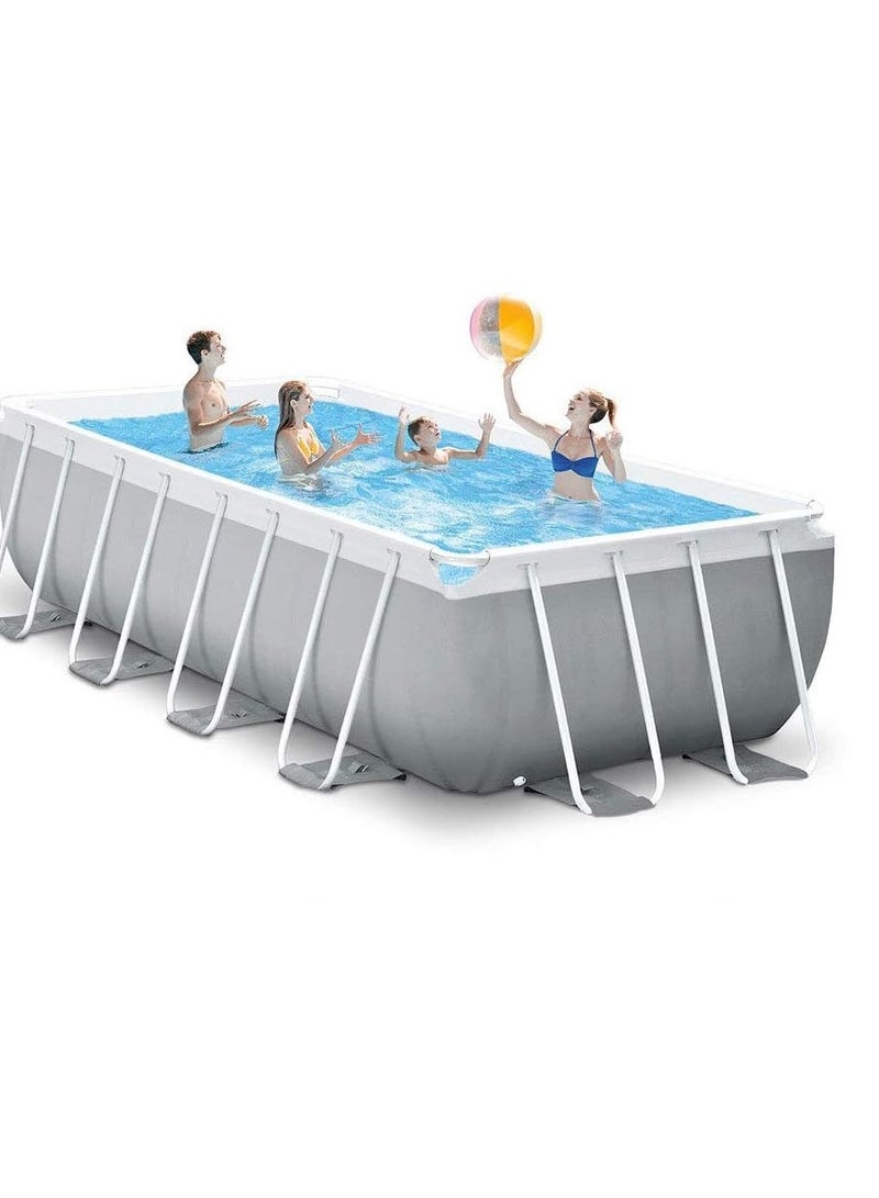 Prism Frame Rectangular Swimming Pool 400x200x122cm