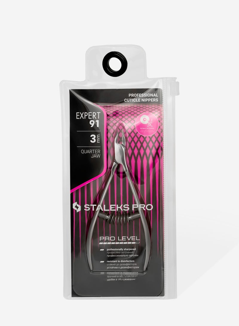 Professional Cuticle Nippers - EXPERT 91 | 3 mm