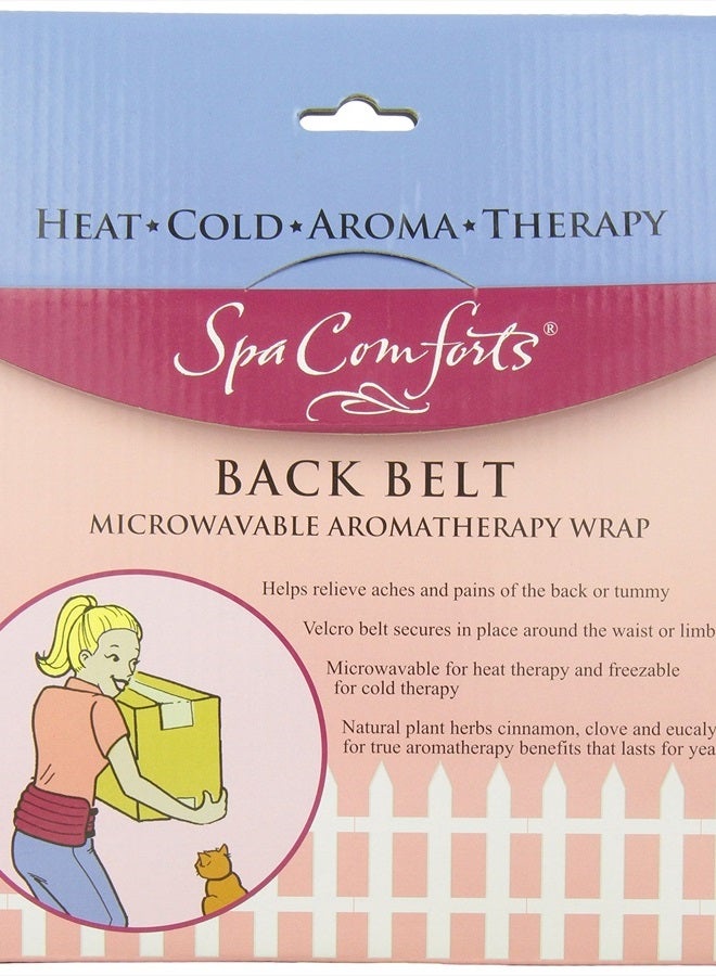 DreamTime Spa Comforts Back Belt Blue and Brown