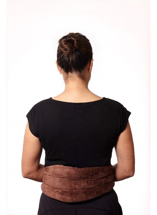 DreamTime Spa Comforts Back Belt Blue and Brown