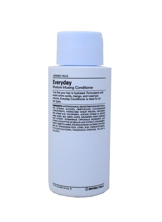 Blue Everyday Moisturizing Conditioner with Keratin for Hydration, 3 Oz