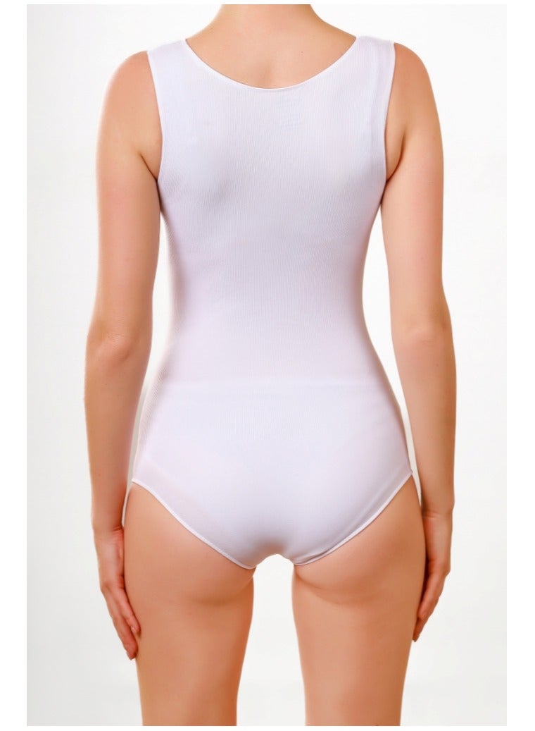 Women's Tank Body Suit - Seamless Neck Shaping - Bodysuit Shapewear, Seamless