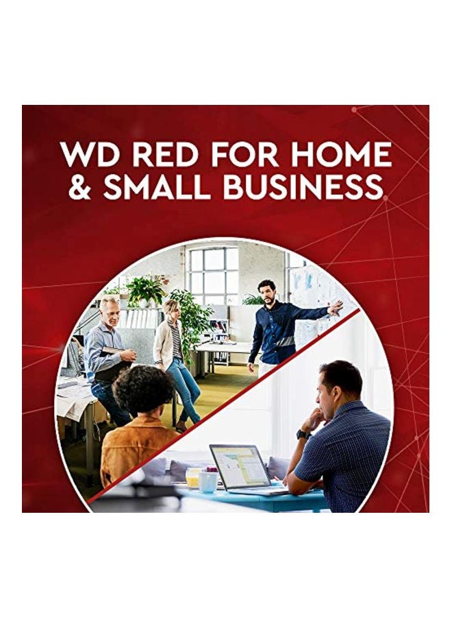 Red interne NAS-Festplatte 6 TB (3,5 Zoll, NAS Festplatte, 5400 U/min, SATA 6 Gbit/s, NASware-Technologie, 256 MB Cache) 6 TB