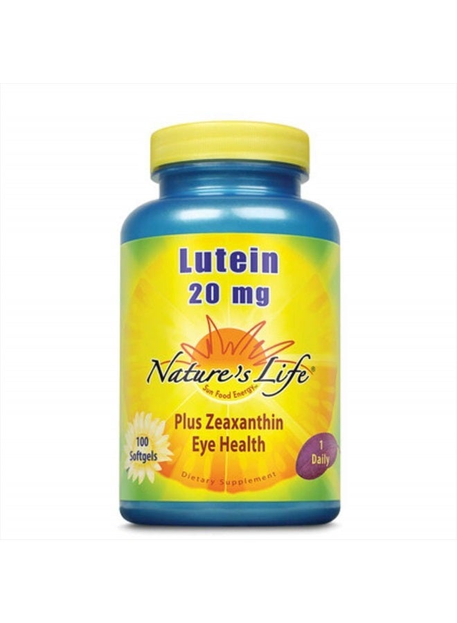 Lutein 20 mg | 100 ct