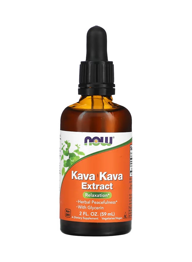 Kava Kava Extract 2 Fl Oz 59 Ml