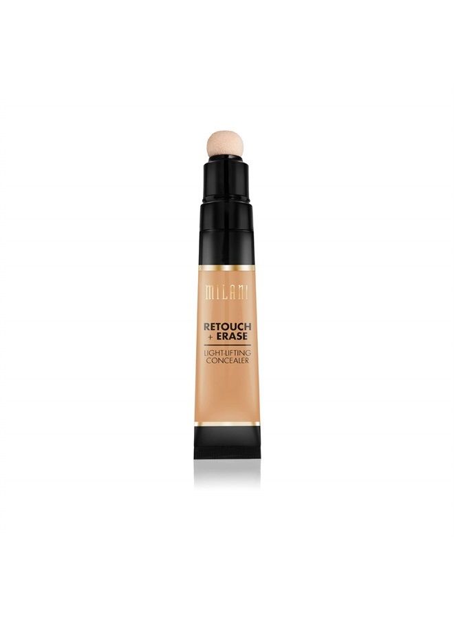 Retouch + Erase Light-Lifting Concealer - Honey (0.24 Ounce) Cruelty-Free Liquid Concealer with Cushion Applicator Tip to Cover Dark Circles, Blemishes & Skin Imperfections