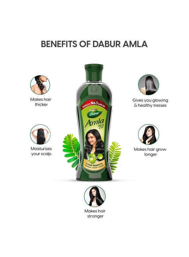 Amla Hair Oil 450 Ml For Strong Long And Thick Hair Nourishes Scalp Controls Hair Fall Strengthens Hair & Promotes Hair Growth