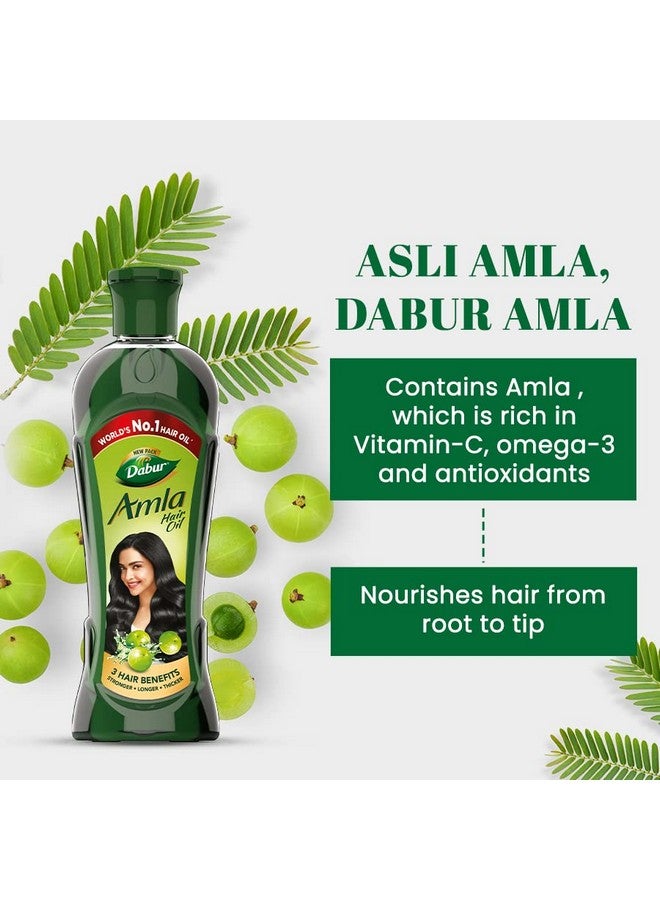 Amla Hair Oil 450 Ml For Strong Long And Thick Hair Nourishes Scalp Controls Hair Fall Strengthens Hair & Promotes Hair Growth