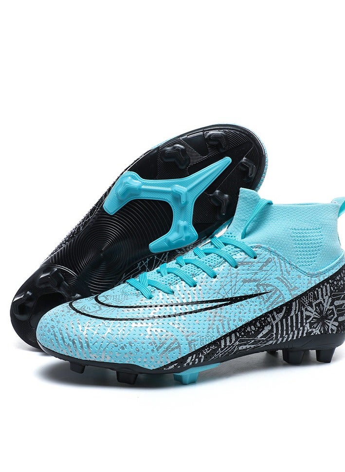 Football high top professional training shoes