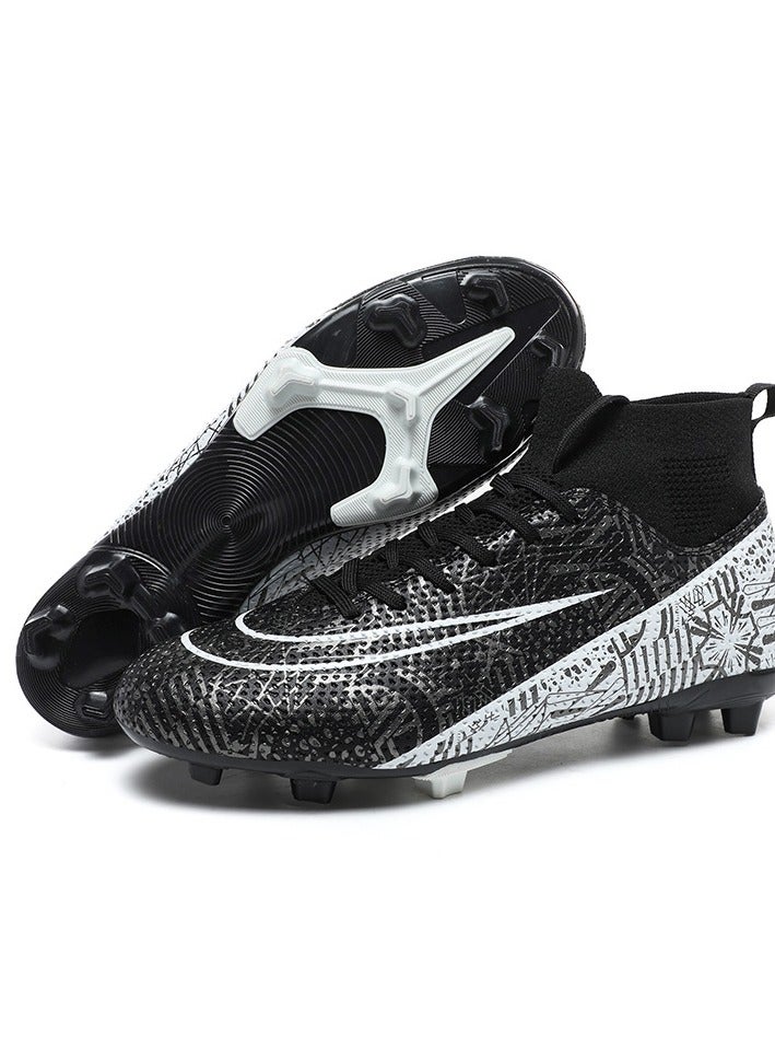 Football high top professional training shoes