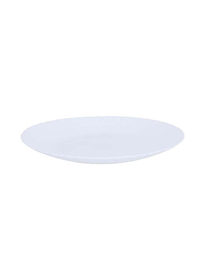 Royalford 33 Piece Classic Opalware Dinner Set- RF12466/ Includes Oval Plate, Dinner and Dessert Plates, Serving, Salad Bowls and Soup Spoons/ Dishwasher-Safe and Microwave Safe Multicolor