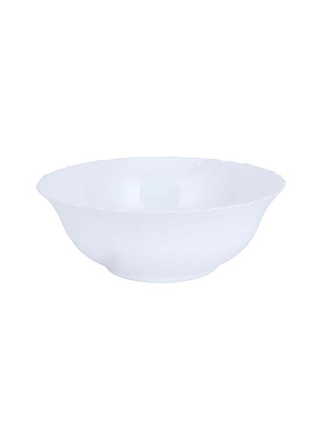 Royalford 33 Piece Classic Opalware Dinner Set- RF12466/ Includes Oval Plate, Dinner and Dessert Plates, Serving, Salad Bowls and Soup Spoons/ Dishwasher-Safe and Microwave Safe Multicolor