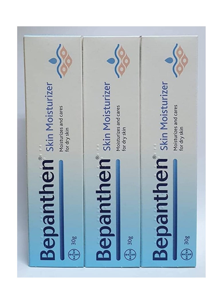 Moisturizing Cream with provitamin B5 Pack of 3X30g