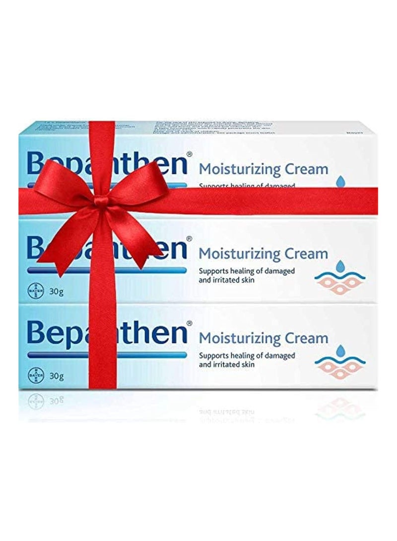 Moisturizing Cream with provitamin B5 Pack of 3X30g