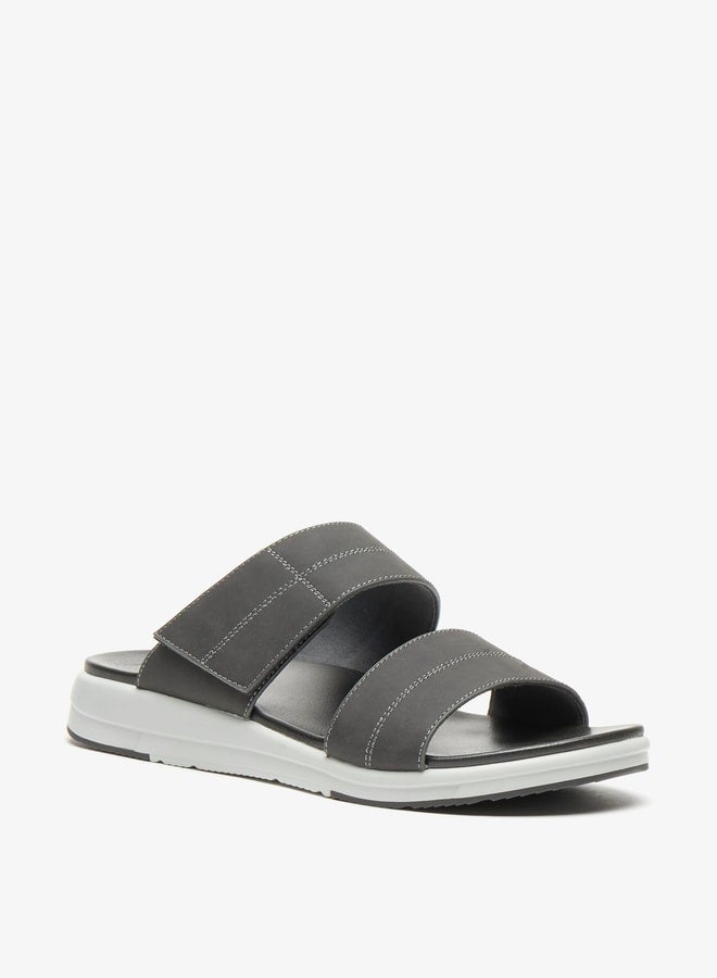 Men Strappy Slip-On Sandals